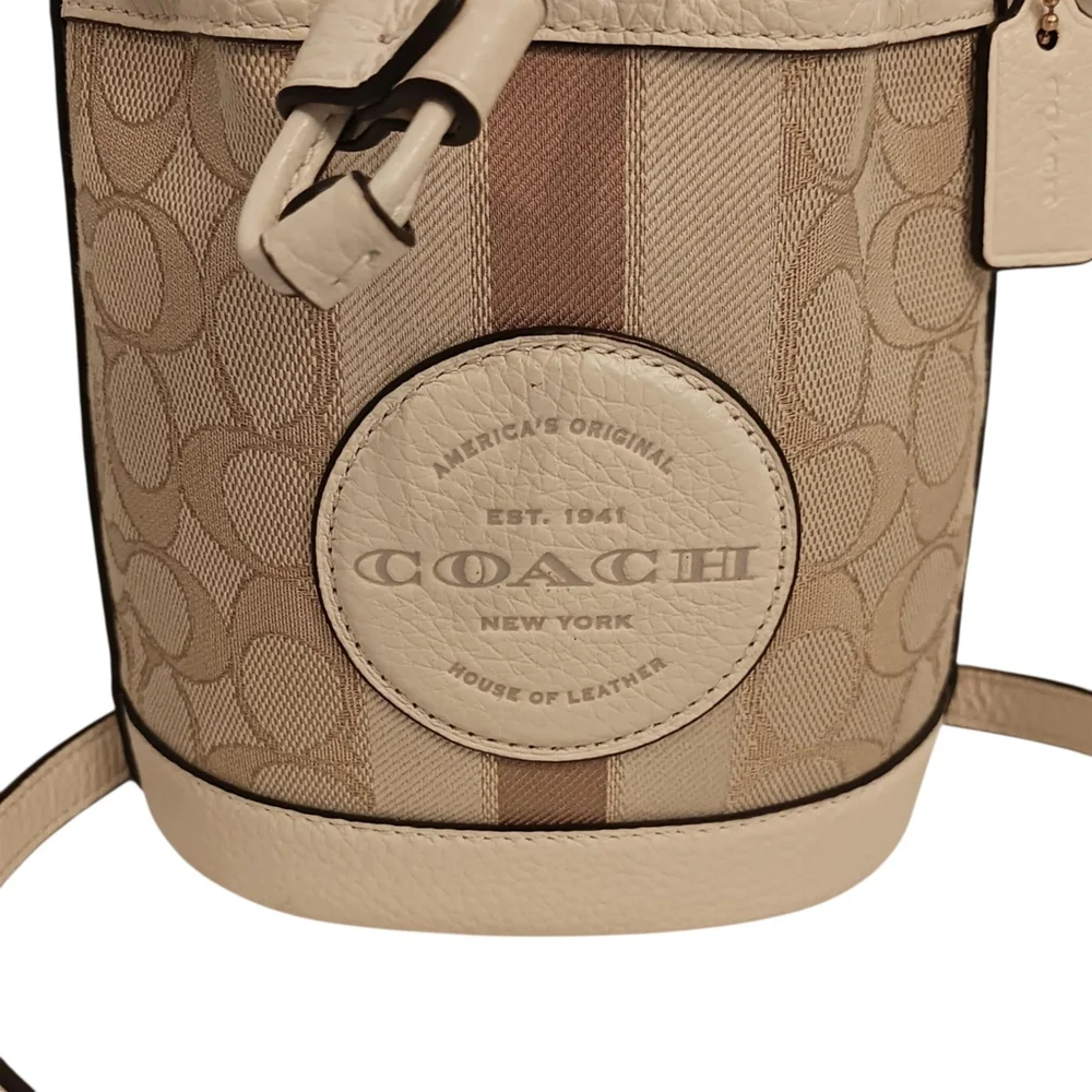 Coach Mini Dempsey Bucket Bag - Picture 2 of 11